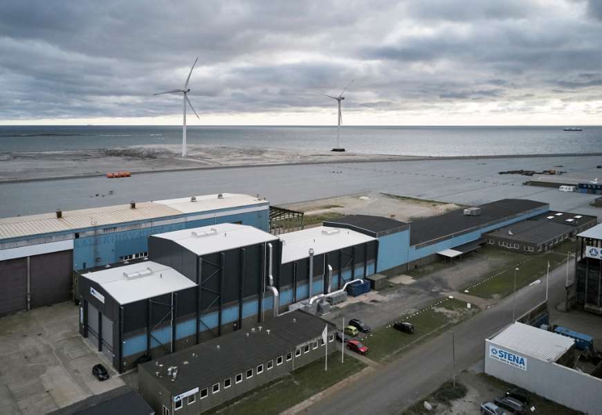 Sauberer Rauch aus dem Schornstein, Sandholm 55, 9900 Frederikshavn